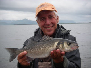 First bass of the year brings a big Irish smile after an epic take on a Spro surface shad