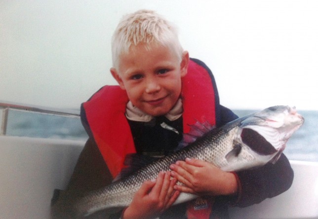 My own childs bass fishing past.